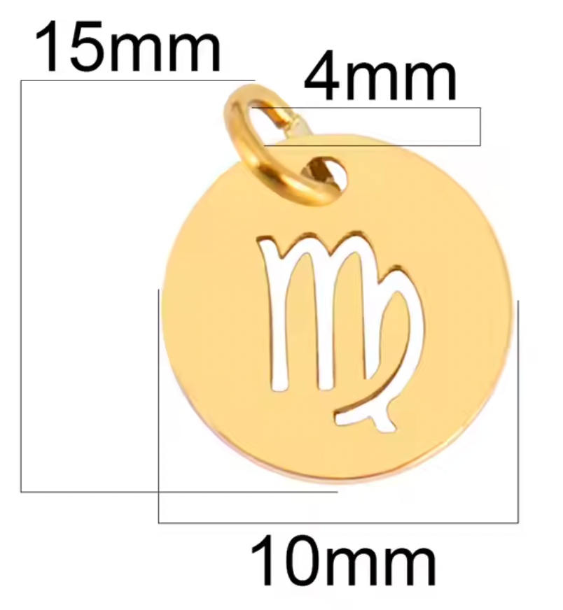 Zodiac Bag Charm