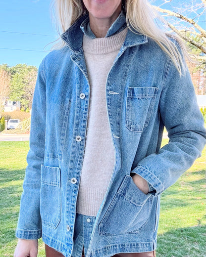 Wool-Alpaca Crewneck Sweater – Dusty Oatmeal | Reunion Edition