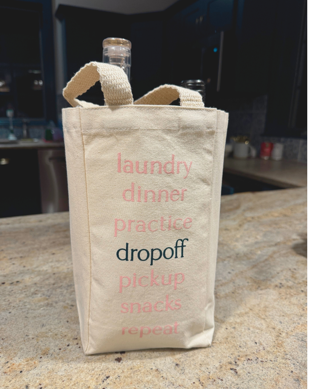 The Double Duty Wine Bag