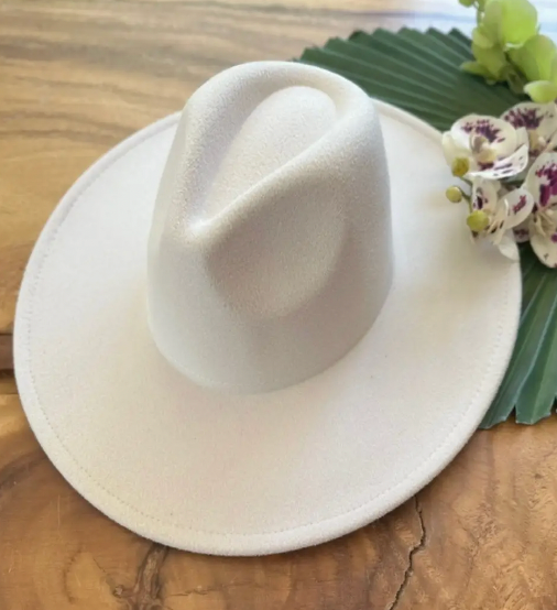 Wide Brim Felt Hat